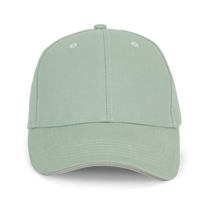 ORLANDO - Gorra 6 paneles - Sage / Light Grey