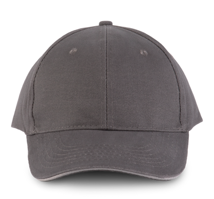ORLANDO - Gorra 6 paneles - Slate Grey / Light Grey