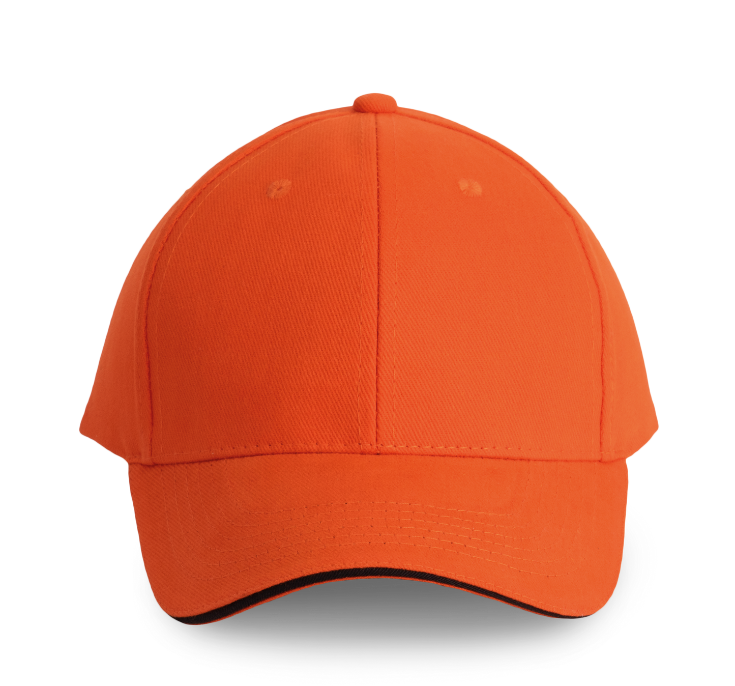 ORLANDO - Gorra 6 paneles - Spicy Orange / Dark Grey