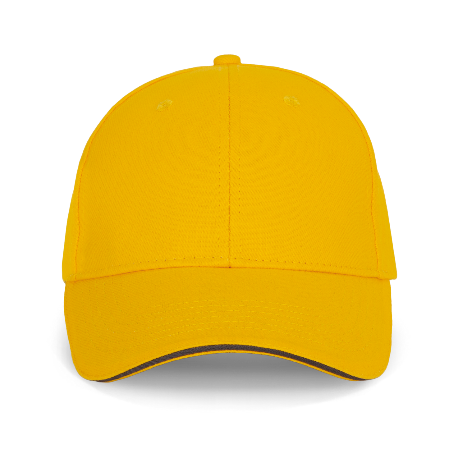 ORLANDO - Gorra 6 paneles - Yellow / Slate Grey