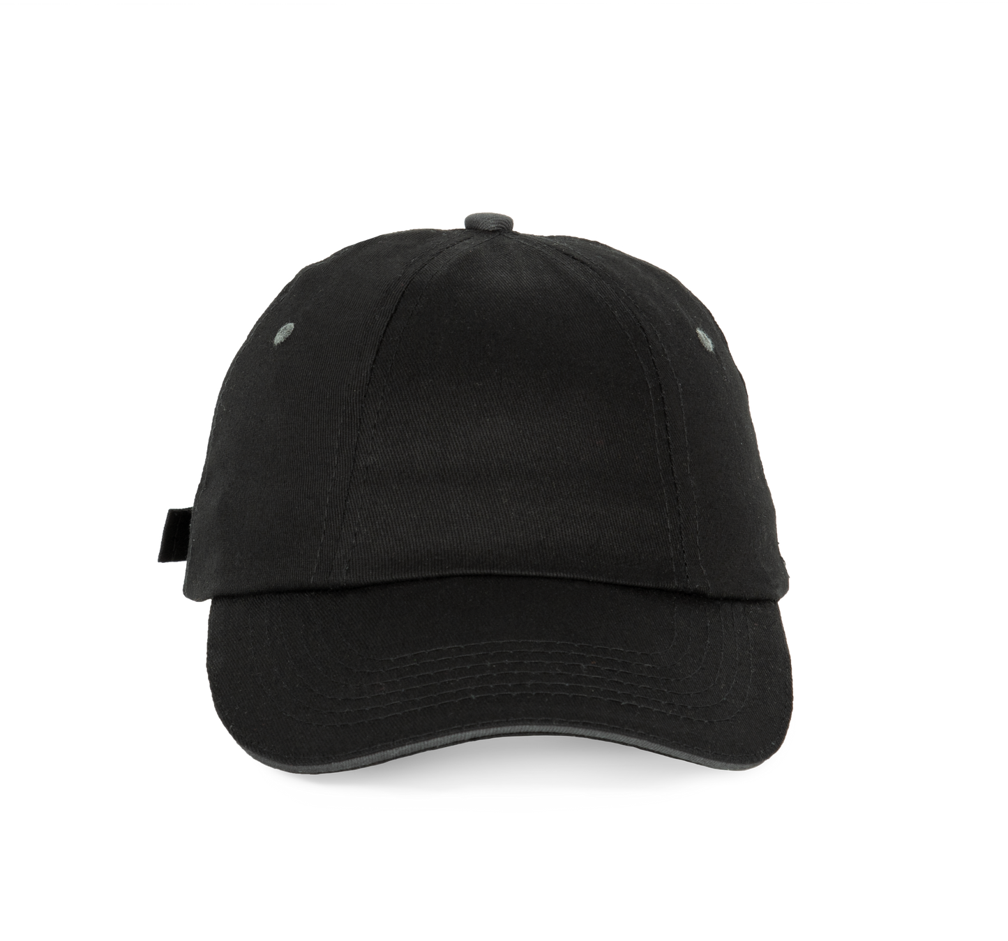 Top - Gorra 6 paneles - Black / Dark Grey