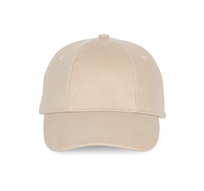 Gorra "Easy printing" 6 paneles - Beige