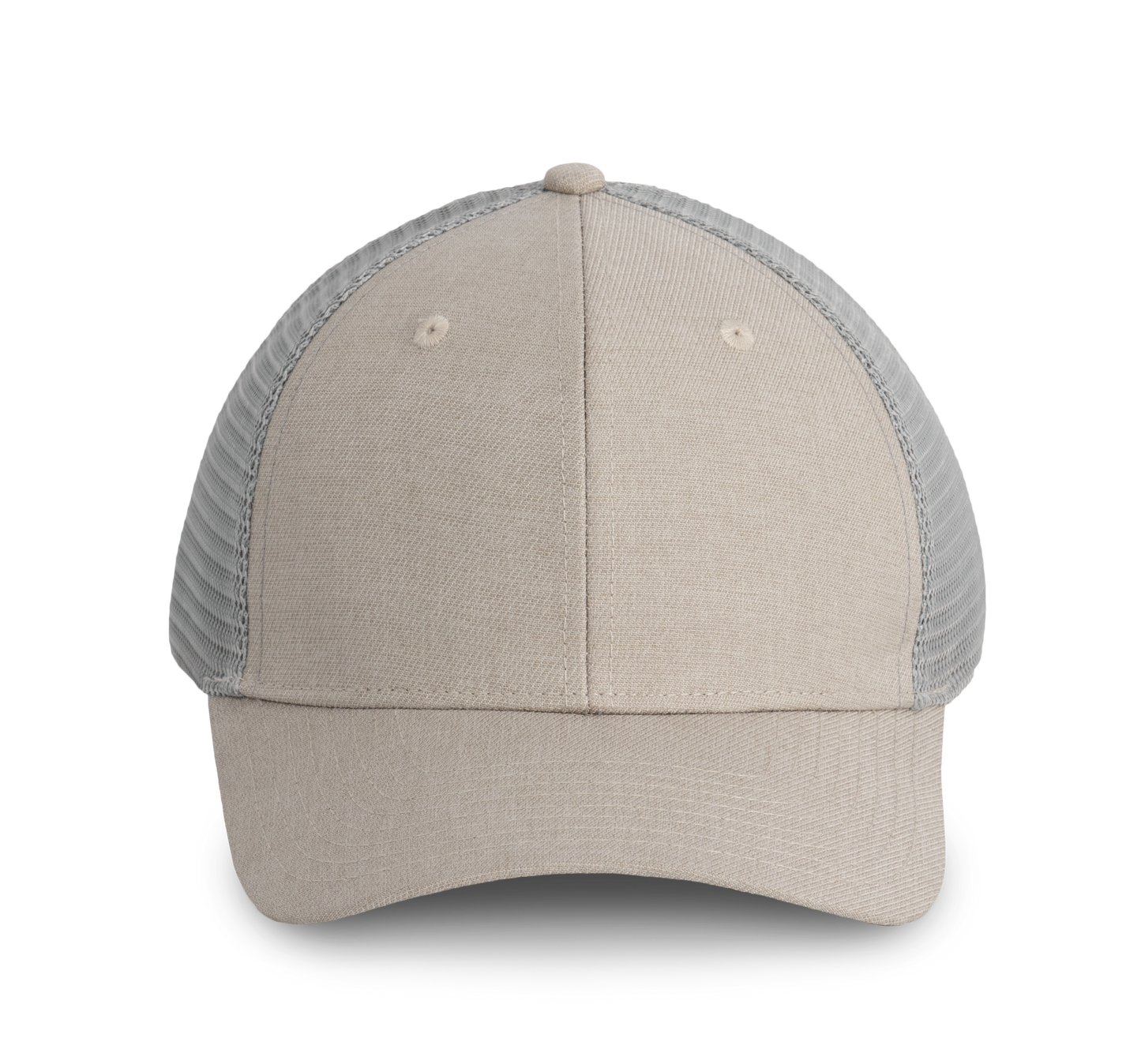 Gorra Urban Trucker - 6 paneles - Sand Heather / Light Grey
