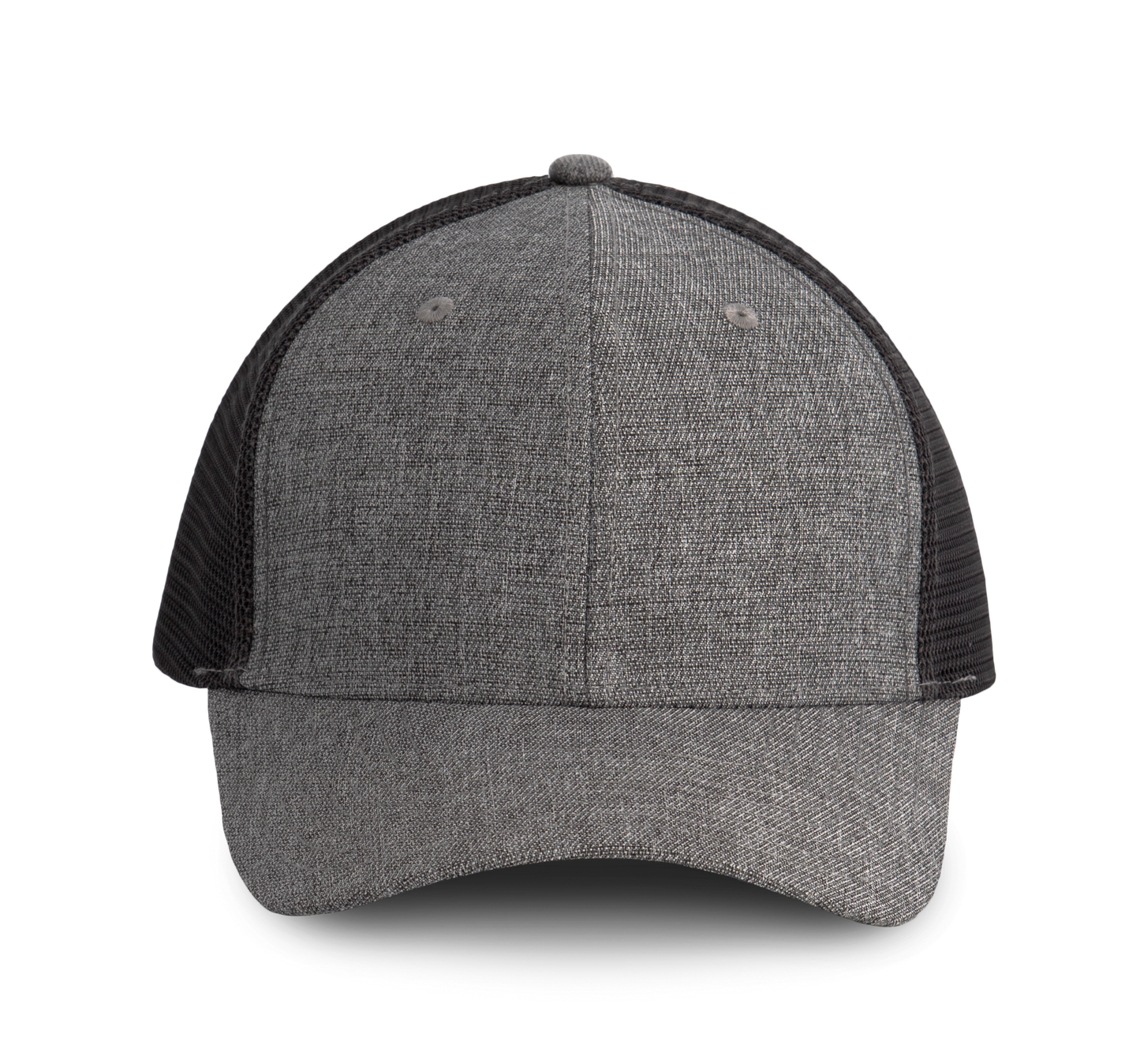 Gorra Urban Trucker - 6 paneles - Silver Heather / Dark Grey