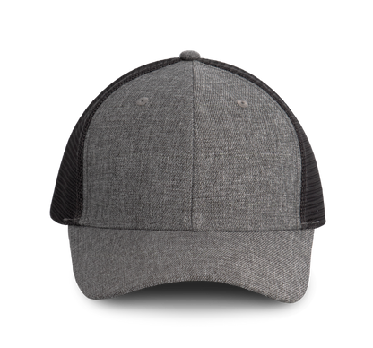 Gorra Urban Trucker - 6 paneles - Silver Heather / Dark Grey