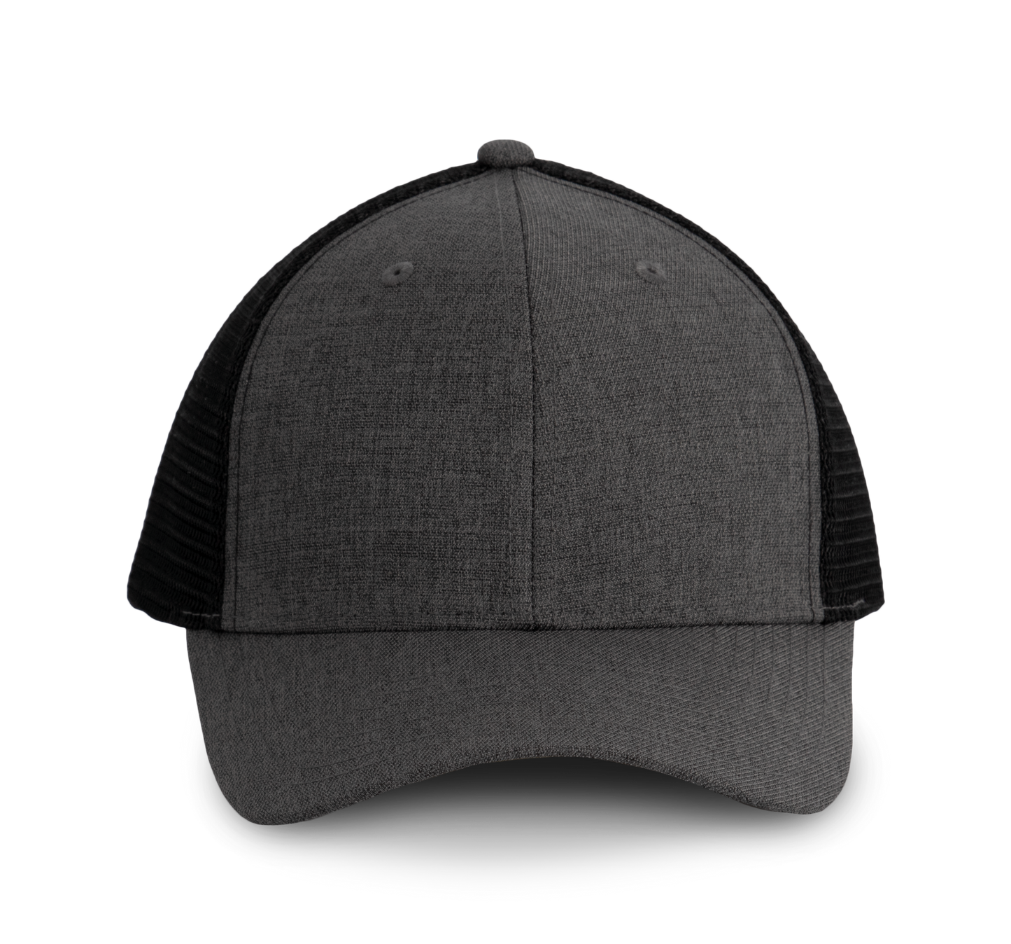 Gorra Urban Trucker - 6 paneles - Steel Grey Heather / Black