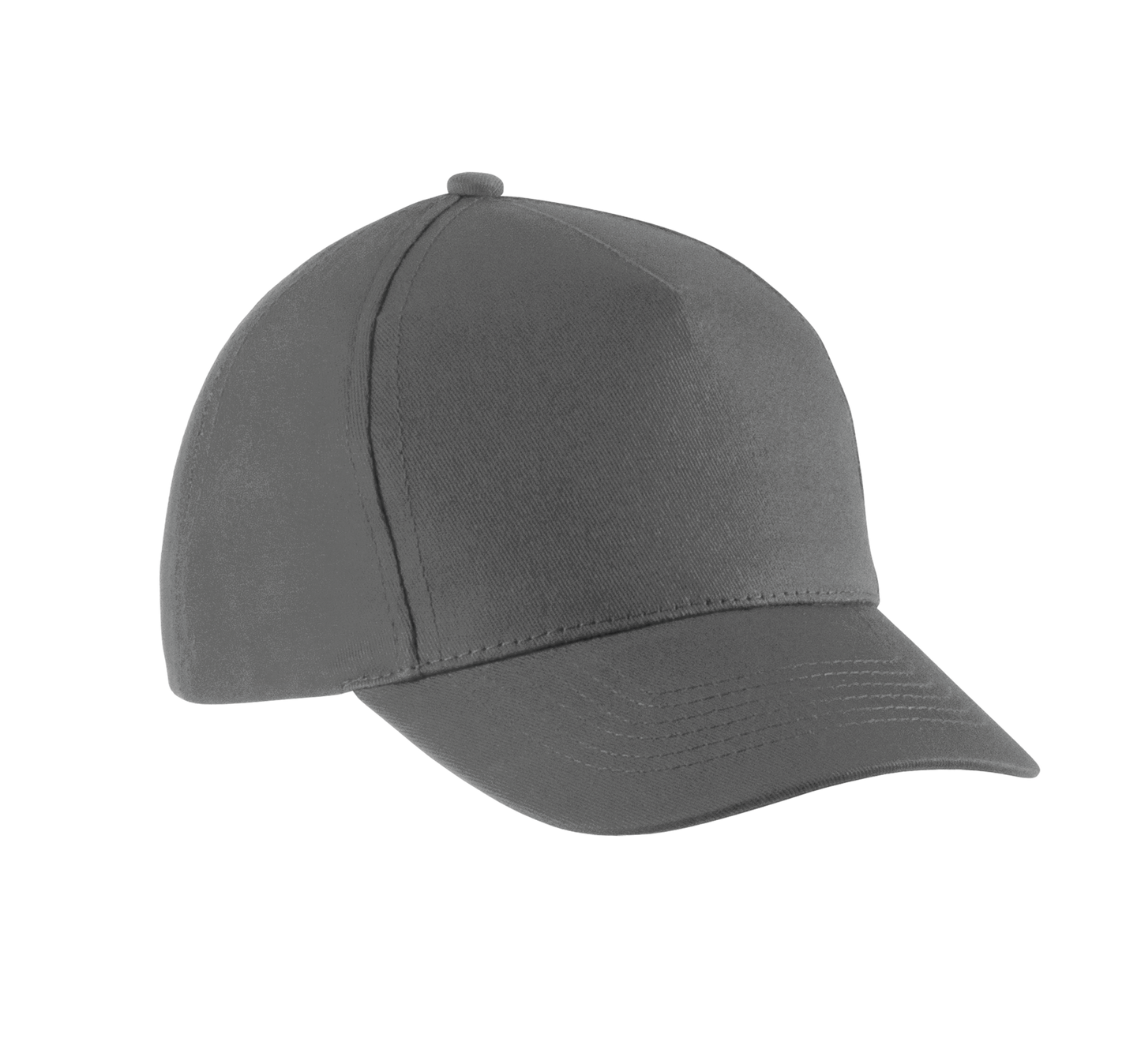 Gorra algodón - 5 paneles - Dark Grey