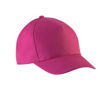 Gorra algodón - 5 paneles - Fuchsia