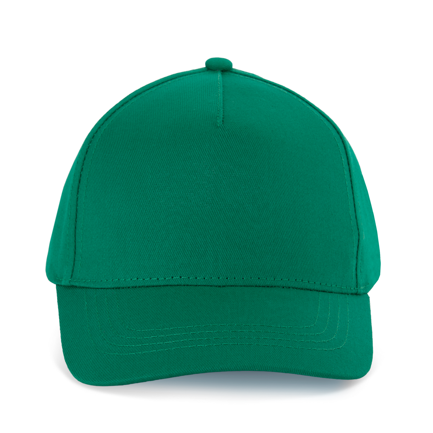 Gorra algodón - 5 paneles - Kelly Green