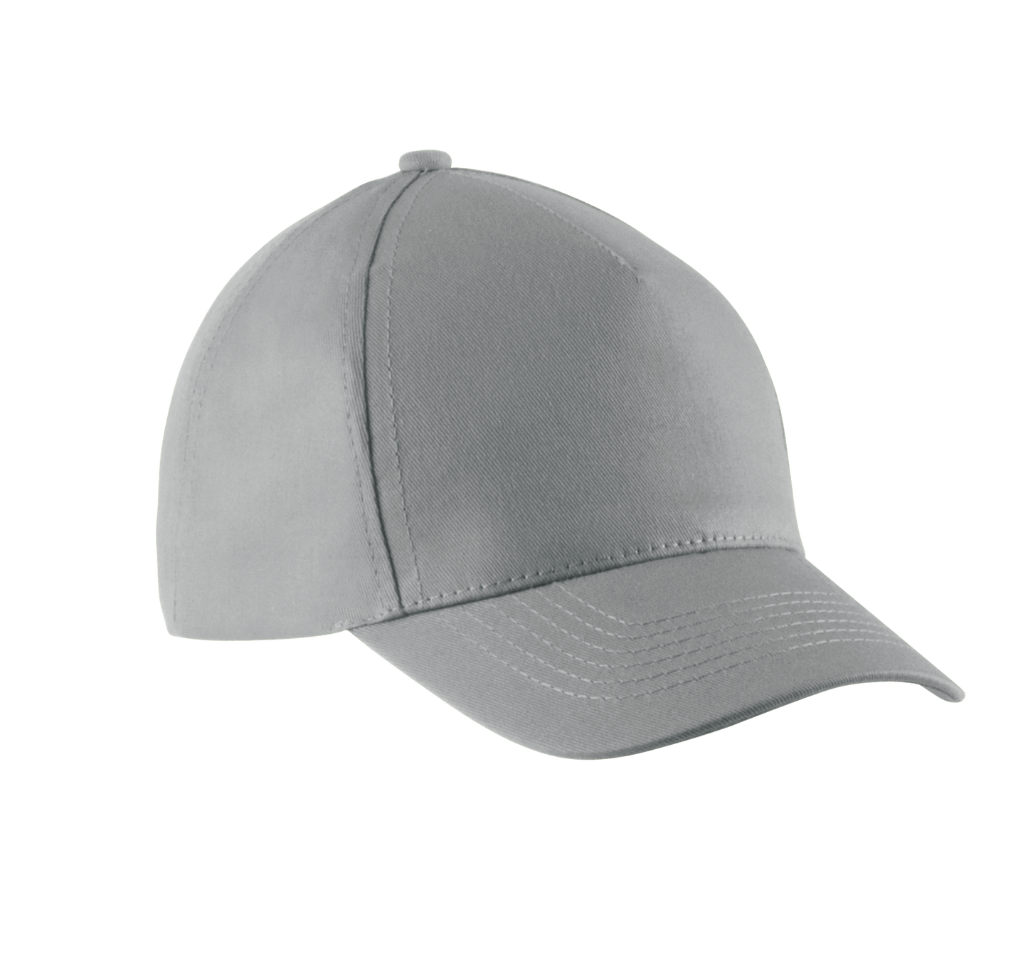 Gorra algodón - 5 paneles - Light Grey