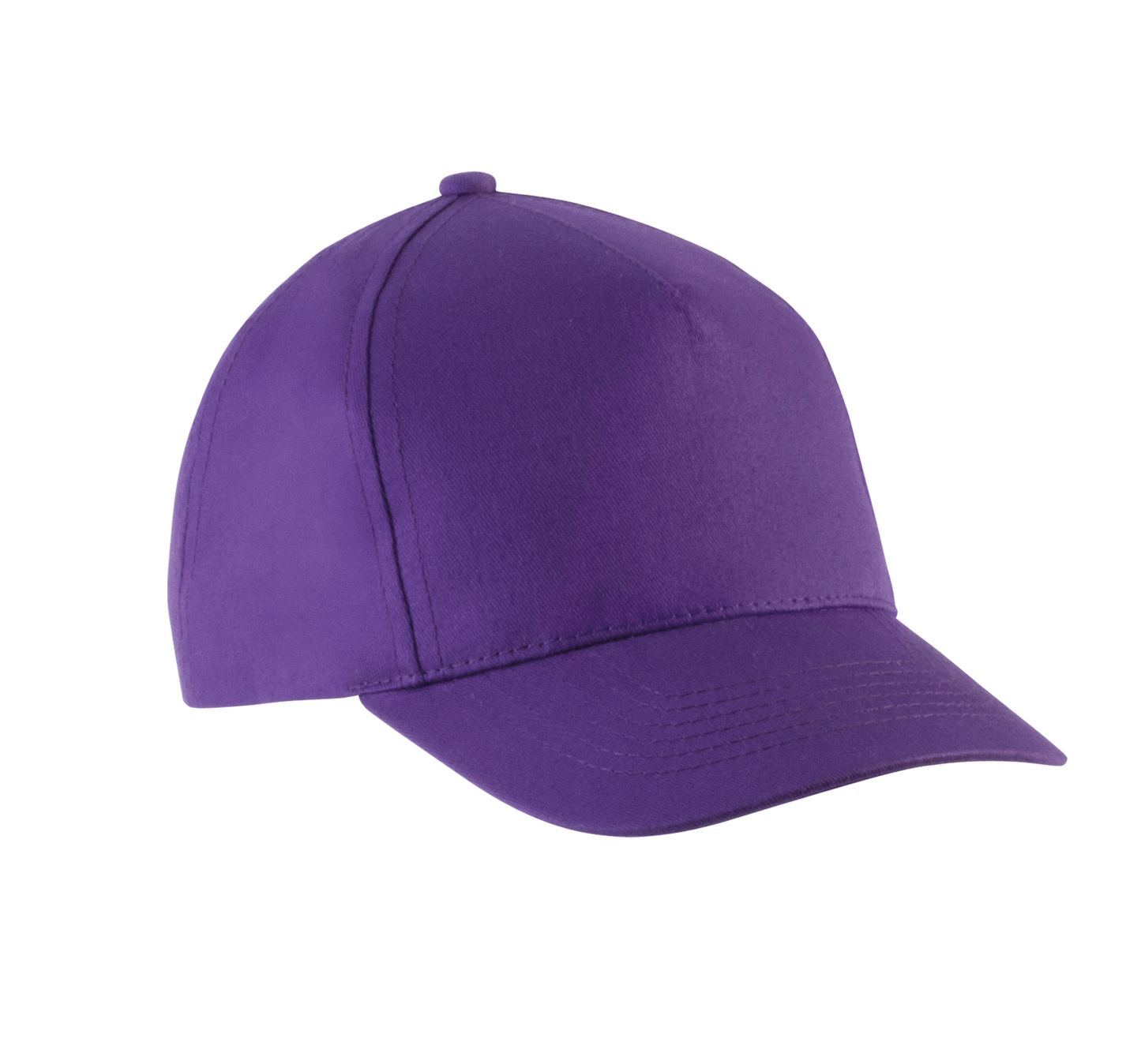 Gorra algodón - 5 paneles - Purple