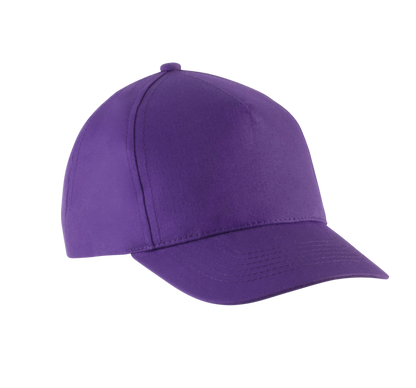 Gorra algodón - 5 paneles - Purple