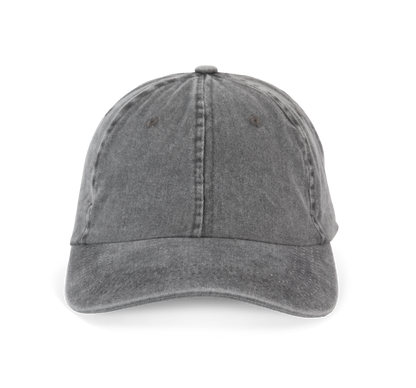 Gorra vintage - 6 paneles - Washed Storm Grey