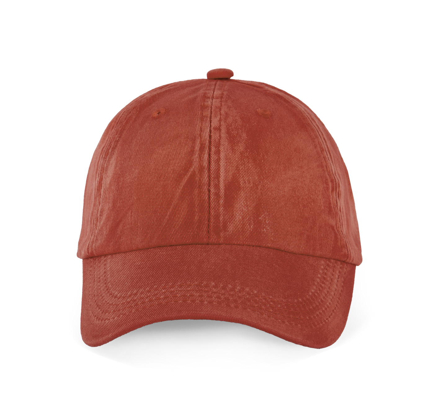 Gorra vintage - 6 paneles - Washed Orange Brick