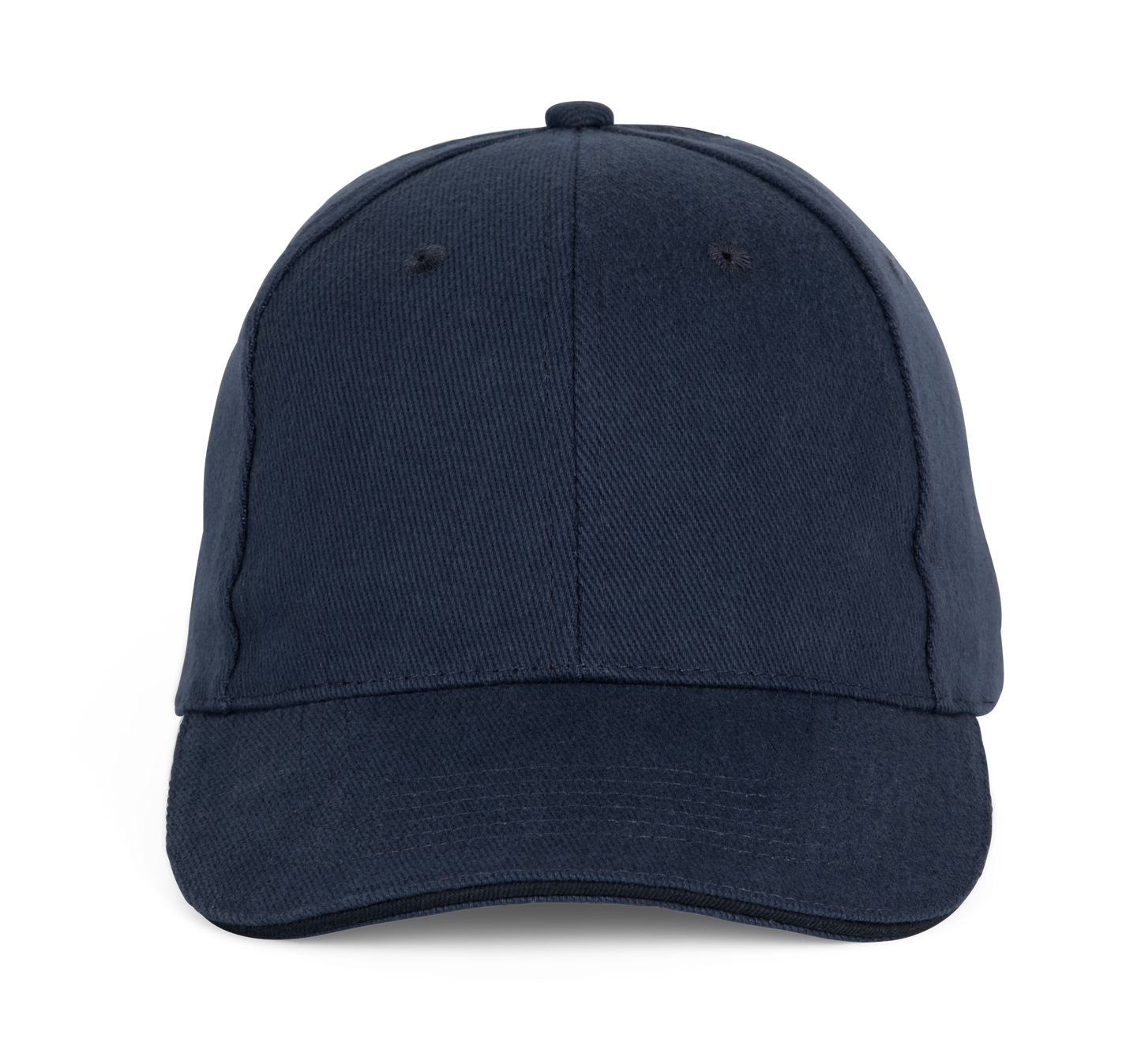 Gorra béisbol con sándwich - 6 paneles - Navy