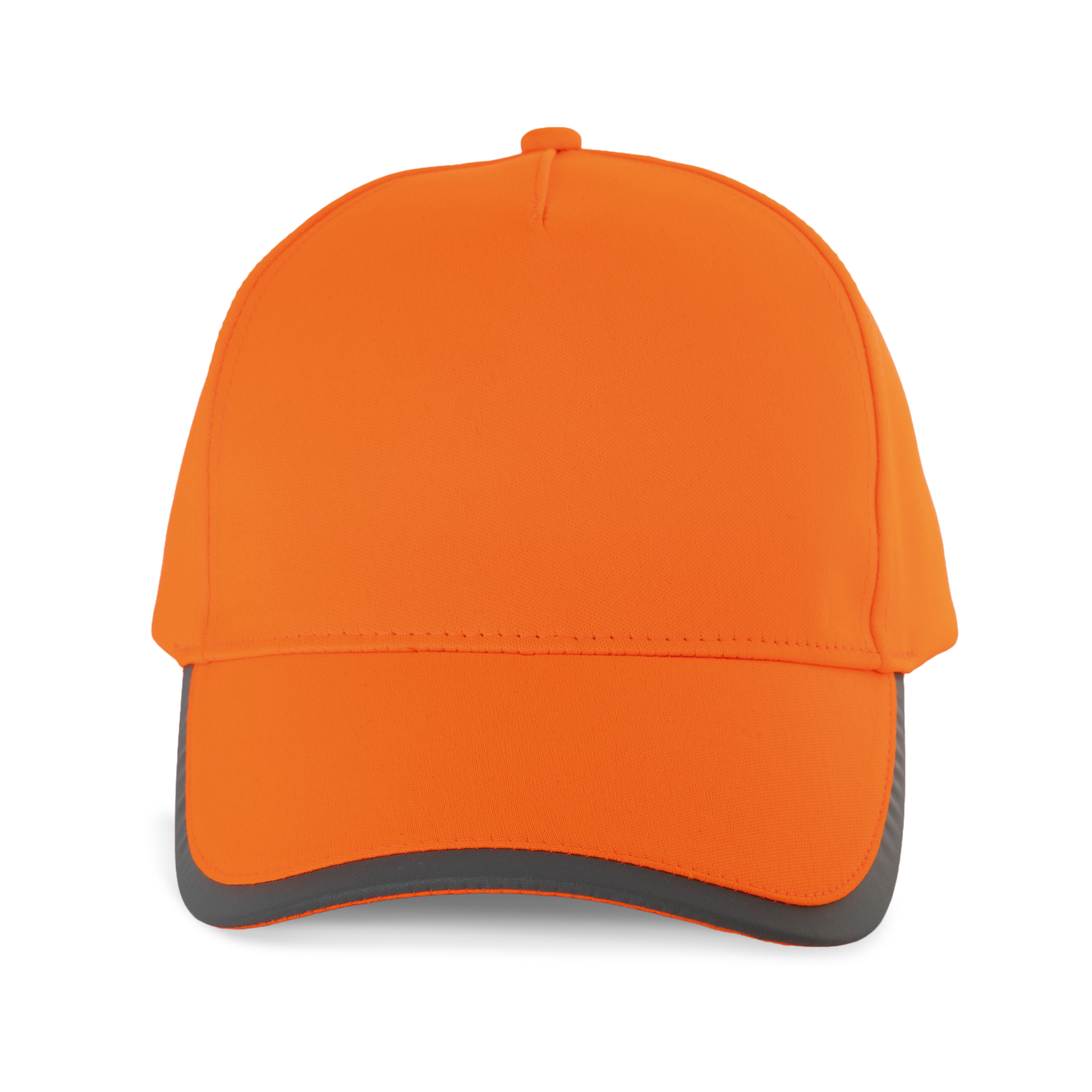 Gorra de 5 paneles de poliéster - Fluorescent Orange