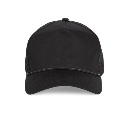 Gorra trucker - 5 paneles - Black