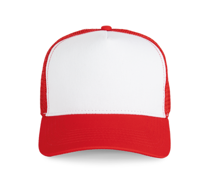 Gorra trucker - 5 paneles - Red / White