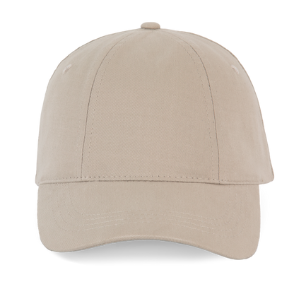 Gorra "Easy printing" - 6 paneles - Beige