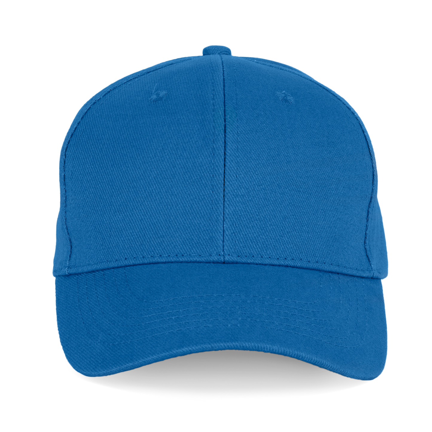 Gorra de algodón bio - 6 paneles - Sea Blue