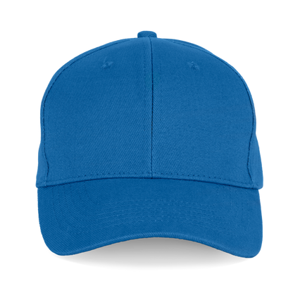 Gorra de algodón bio - 6 paneles - Sea Blue