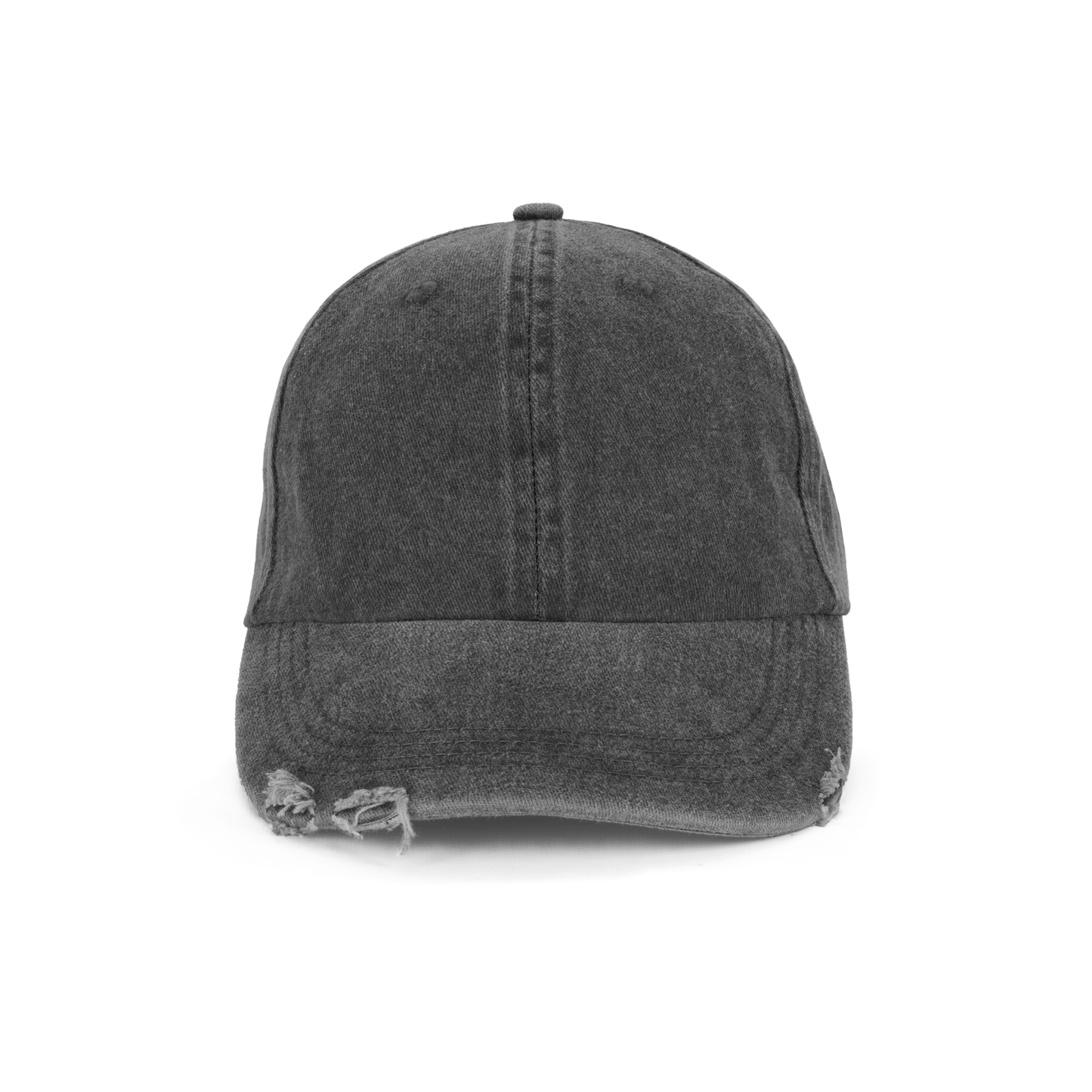 Gorra vintage efecto desgastado - 6 paneles - Washed Black