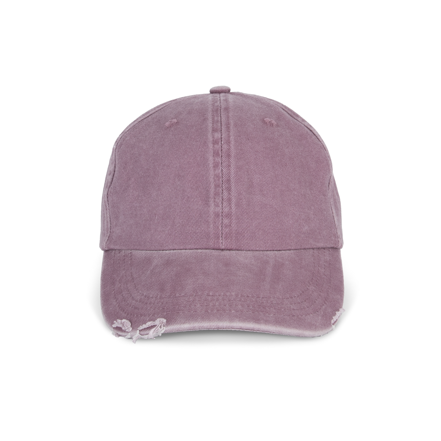 Gorra vintage efecto desgastado - 6 paneles - Washed Dusky Orchid