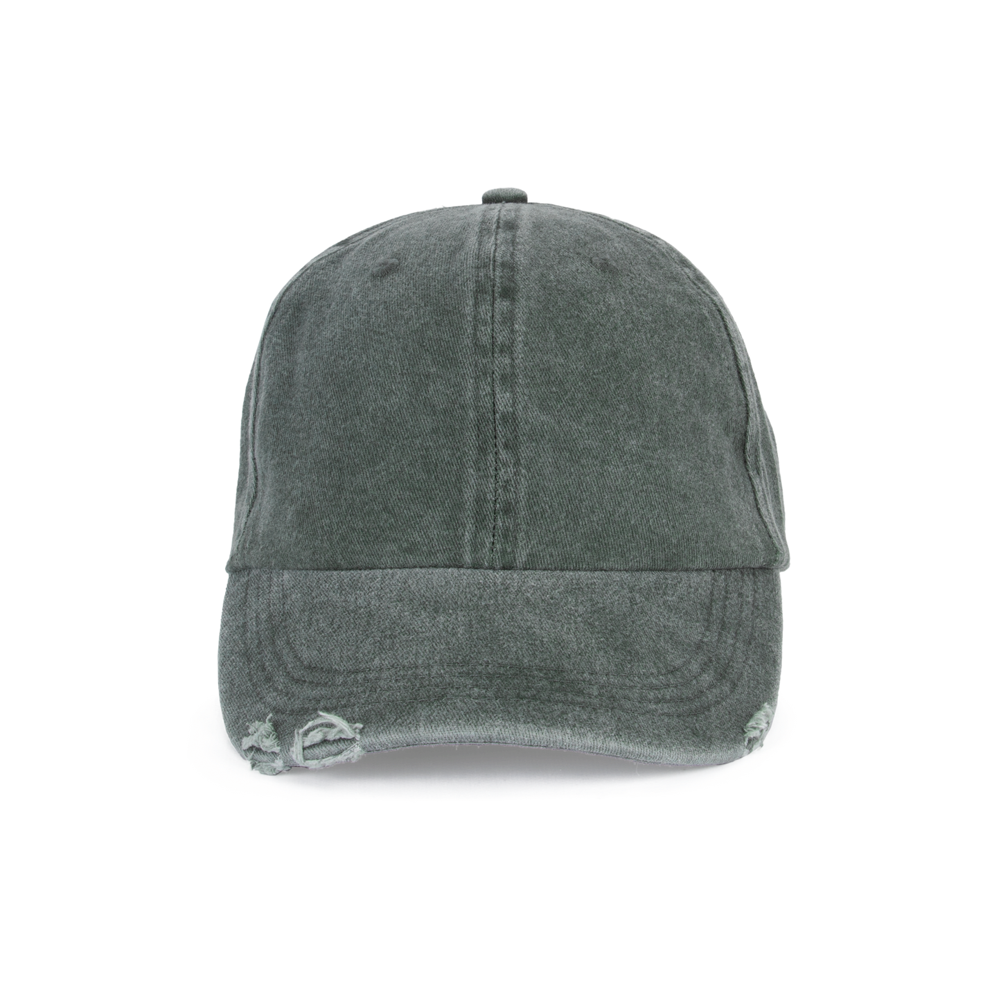 Gorra vintage efecto desgastado - 6 paneles - Washed Storm Grey