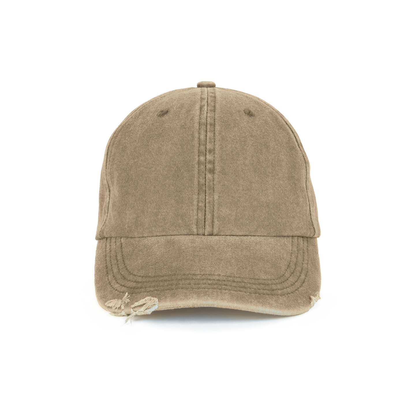 Gorra vintage efecto desgastado - 6 paneles - Washed Swamp Green