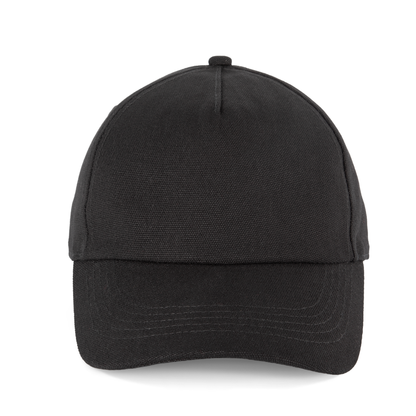 Gorra de lona de algodón de 5 paneles - K-up Gold Label - Black