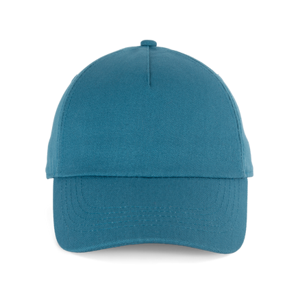 Gorra de lona de algodón de 5 paneles - K-up Gold Label - Cadet Blue
