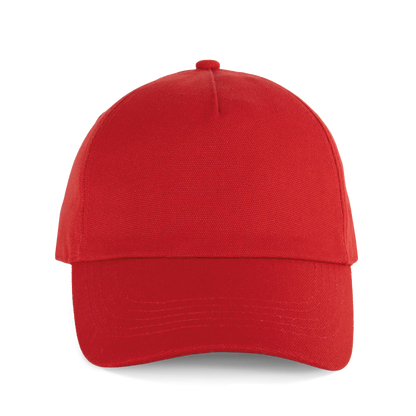 Gorra de lona de algodón de 5 paneles - K-up Gold Label - Crimson Red