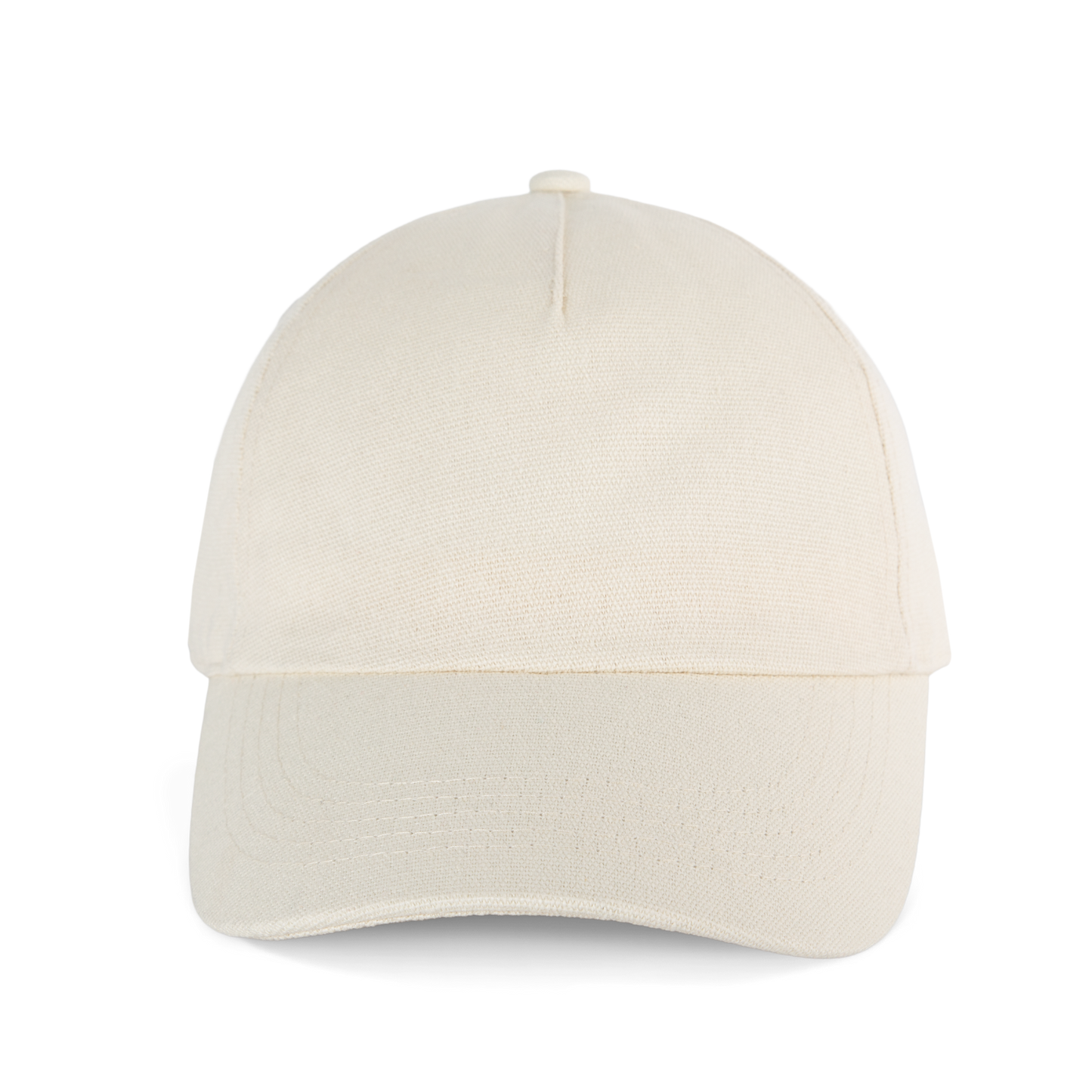Gorra de lona de algodón de 5 paneles - K-up Gold Label - Ecru