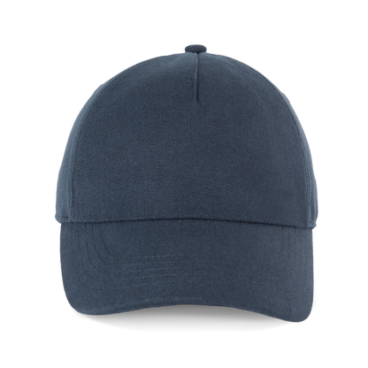 Gorra de lona de algodón de 5 paneles - K-up Gold Label - Navy