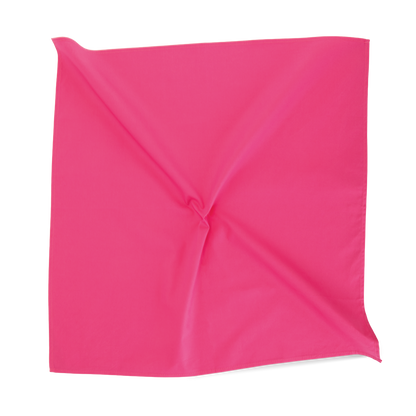 Bandana cuadrada - Glow Pink