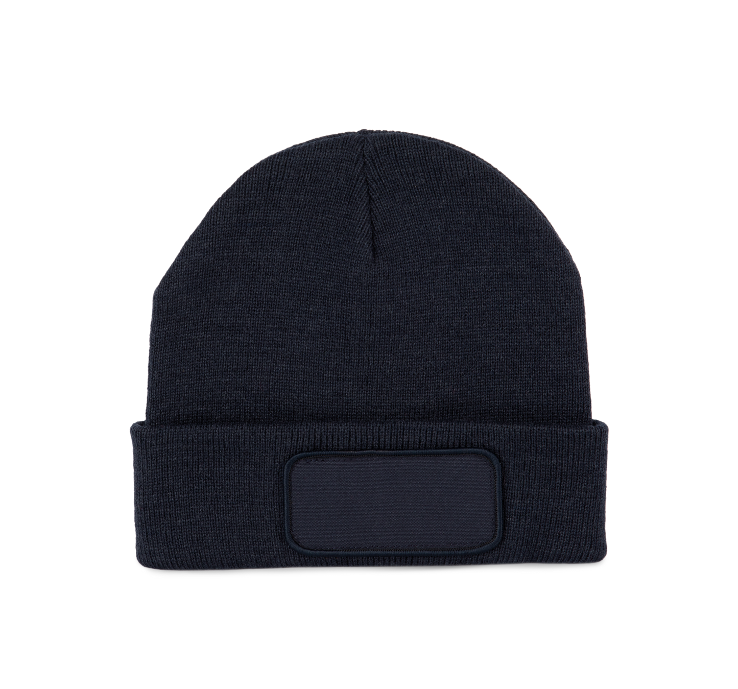 Gorro reciclado con parche - Navy
