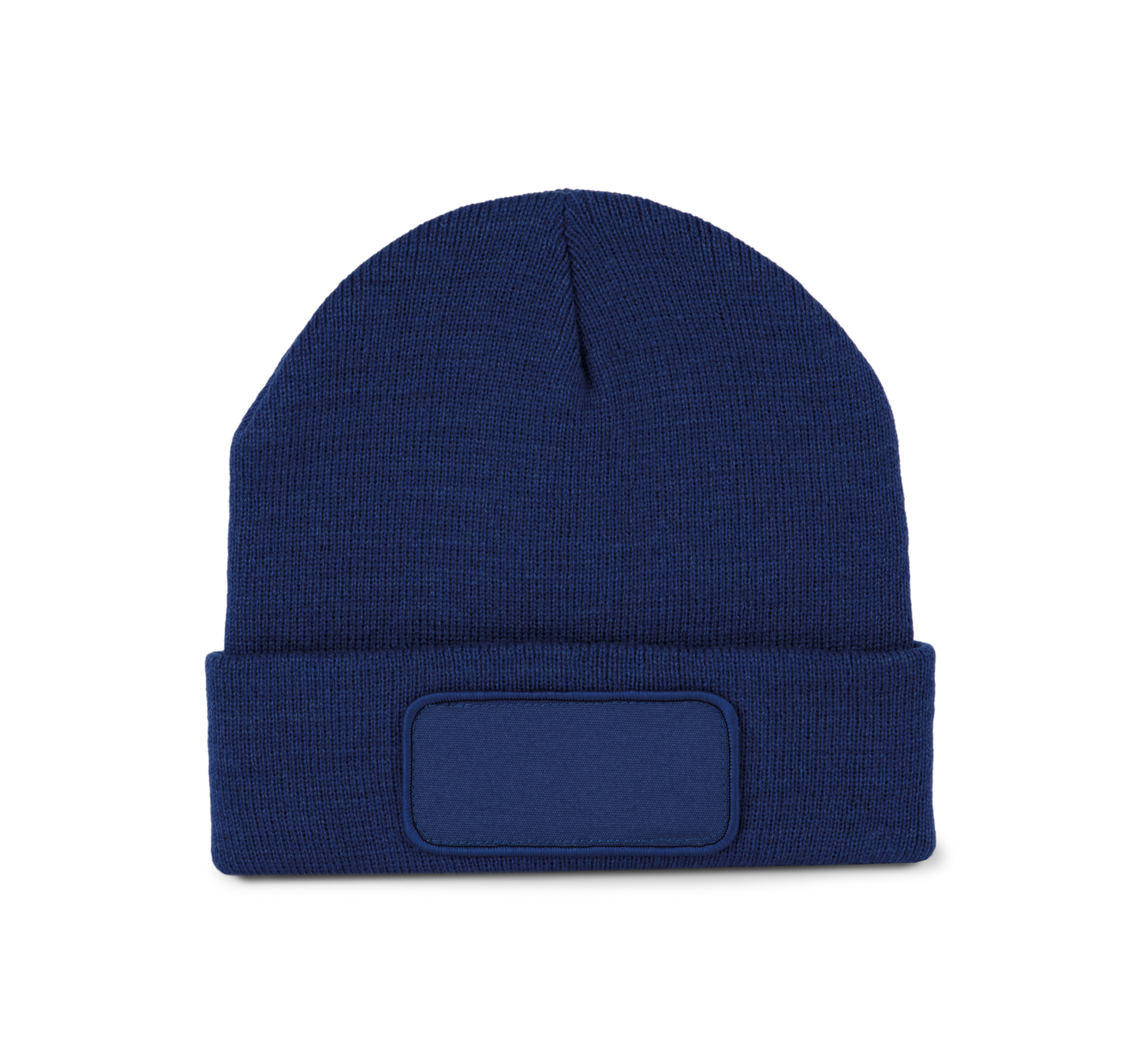 Gorro reciclado con parche - Royal Blue