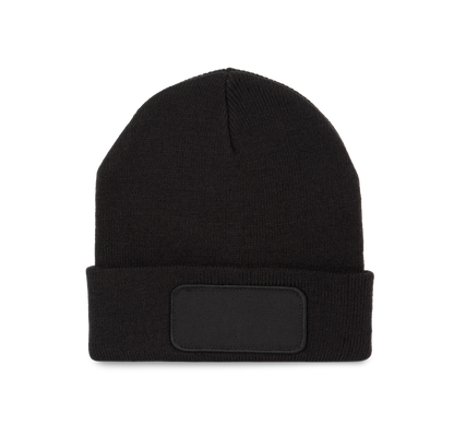 Gorro con parche - Black