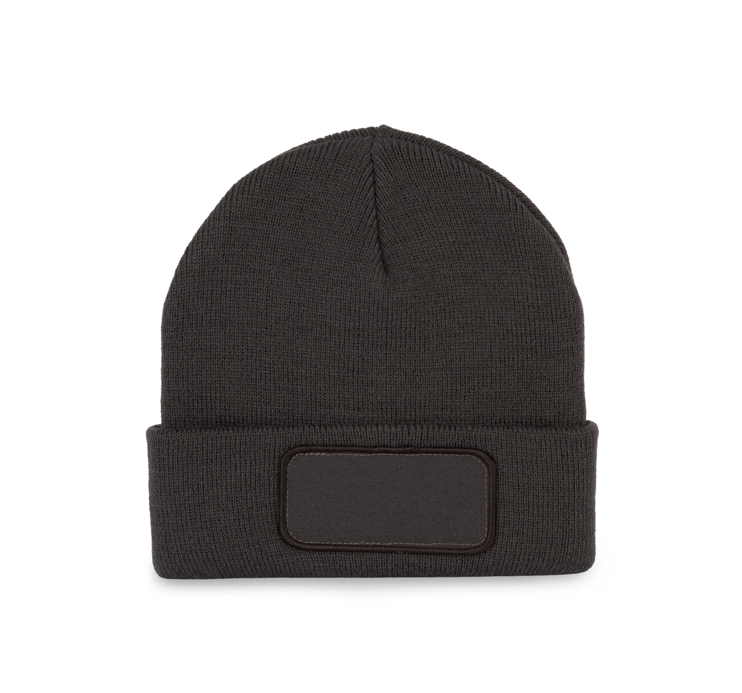 Gorro con parche - Dark Grey
