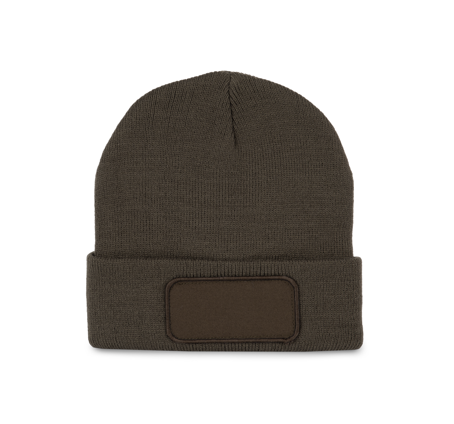 Gorro con parche - Dark Khaki