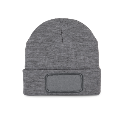 Gorro con parche - Oxford grey