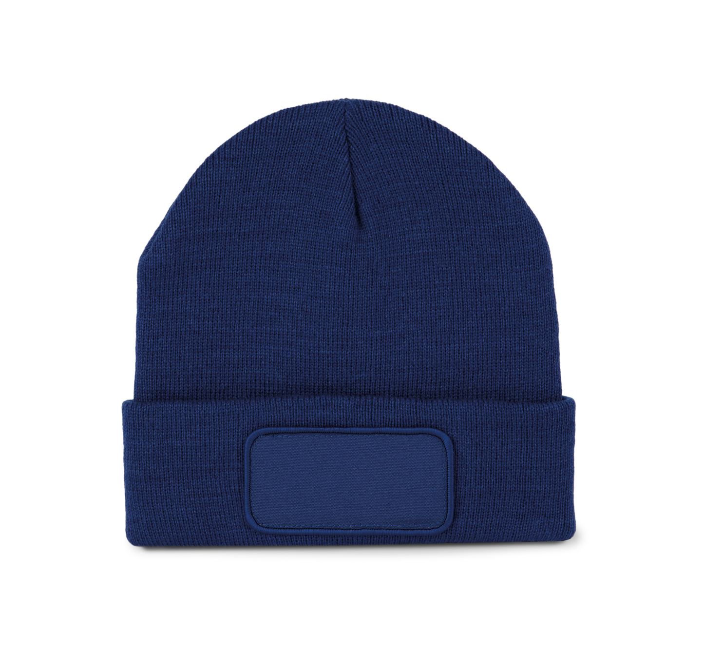 Gorro con parche - Royal Blue