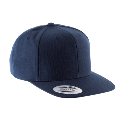 Gorra visera plana - 6 paneles - Navy