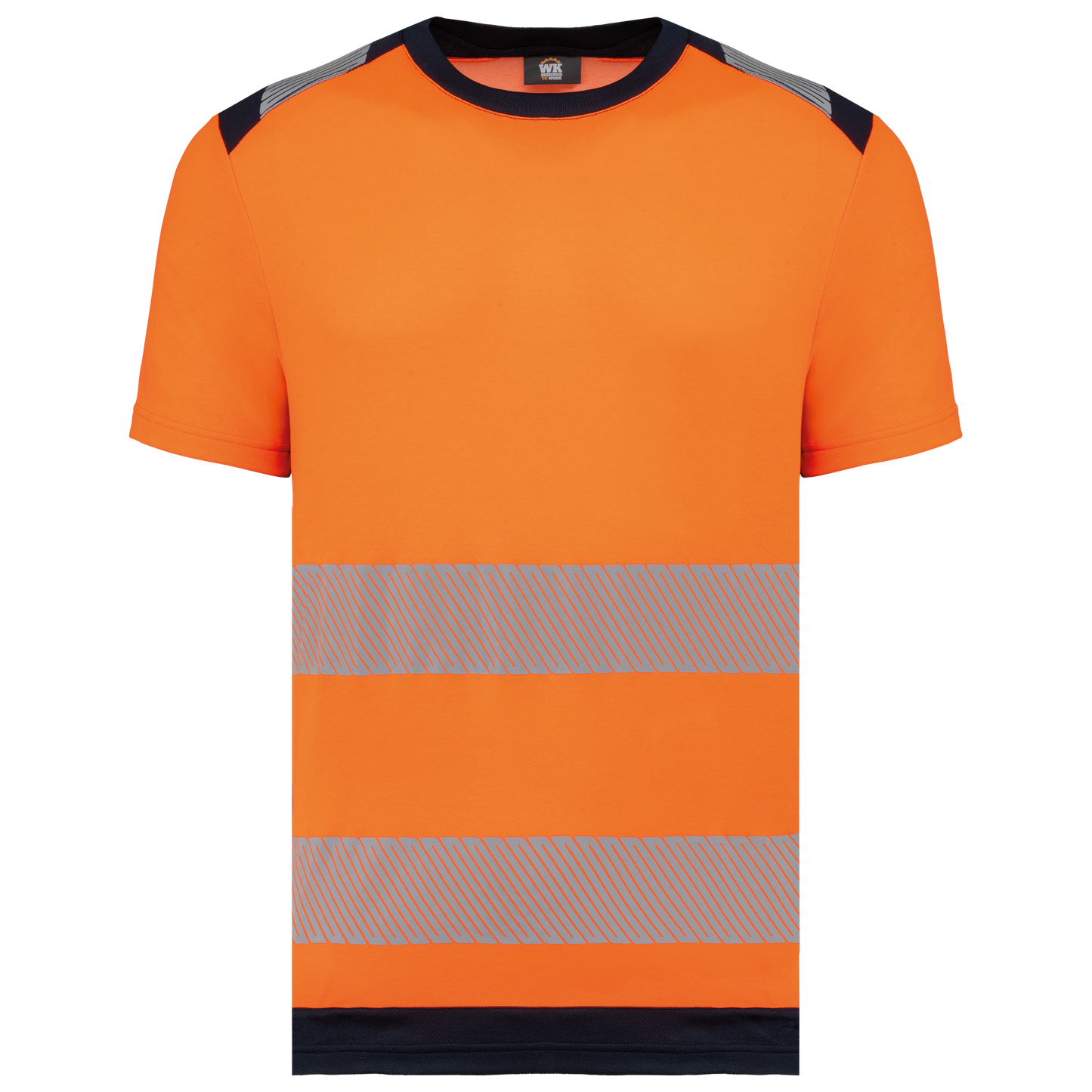 CAMISETA DE SEGURIDAD RECICLADA MANGA CORTA UNISEX - WK360