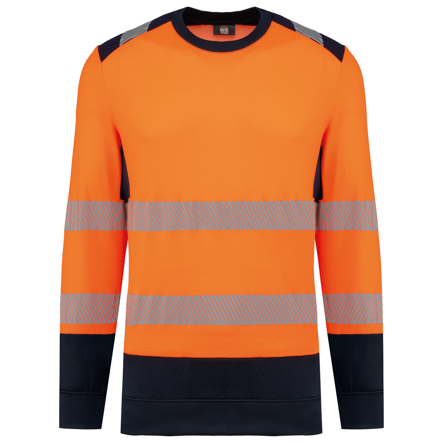 Sudadera de seguridad reciclada cuello redondo unisex - wk420