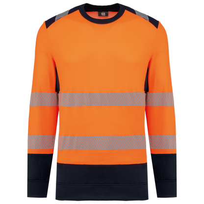 Sudadera de seguridad reciclada cuello redondo unisex - wk420