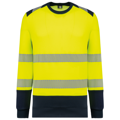 Sudadera de seguridad reciclada cuello redondo unisex - wk420