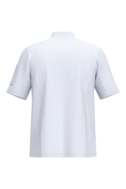 Chaqueta de cocina ecorresponsable y transpirable de manga corta unisex- WK501