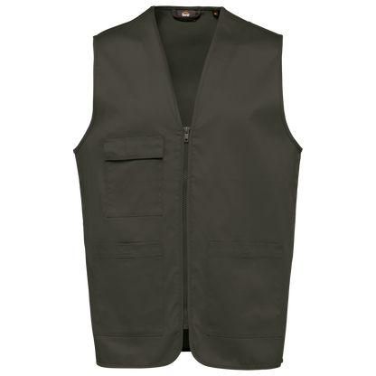 Chaleco polialgodón multibolsillos - Unisex