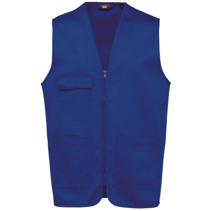Chaleco polialgodón multibolsillos - Unisex